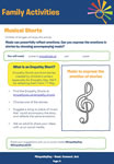 Choose music to accompany a short story